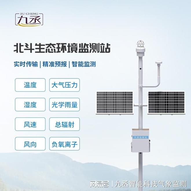 九丞 北斗生态环境监测站：精准定位 + 